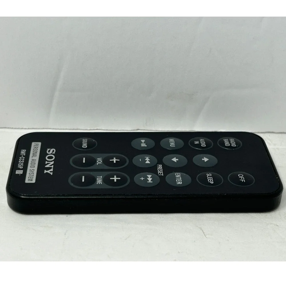 Sony Personal Audio System Remote Control RMT-CCS15iP Replacement‎ OEM